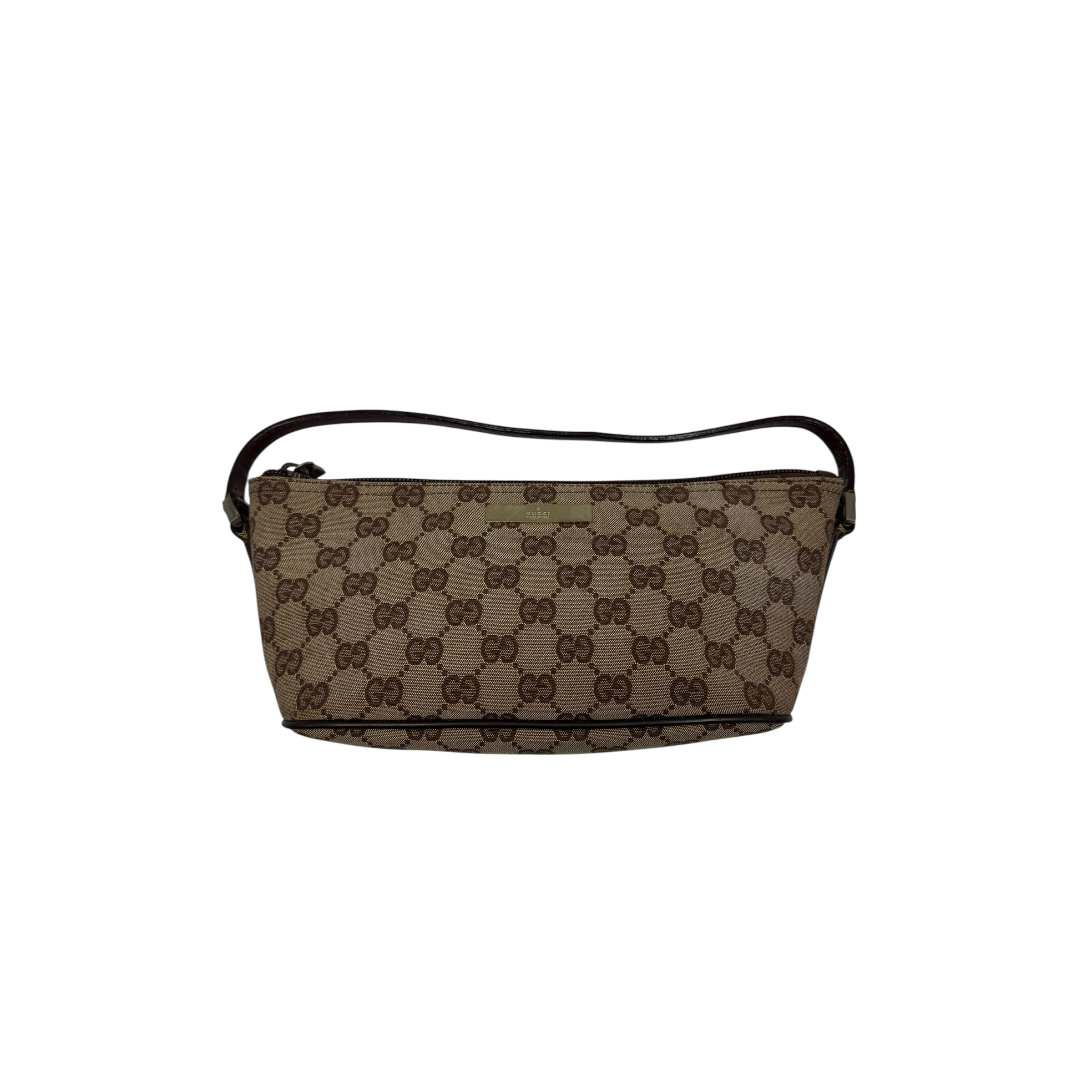 GUCCI GG MONOGRAM CANVAS POCHETTE BAG – 2NDEND