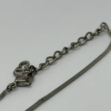 DIOR TROTTER BLUE PLATE NECKLACE