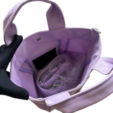 VIVIENNE WESTWOOD PURPLE MINI TOTE BAG