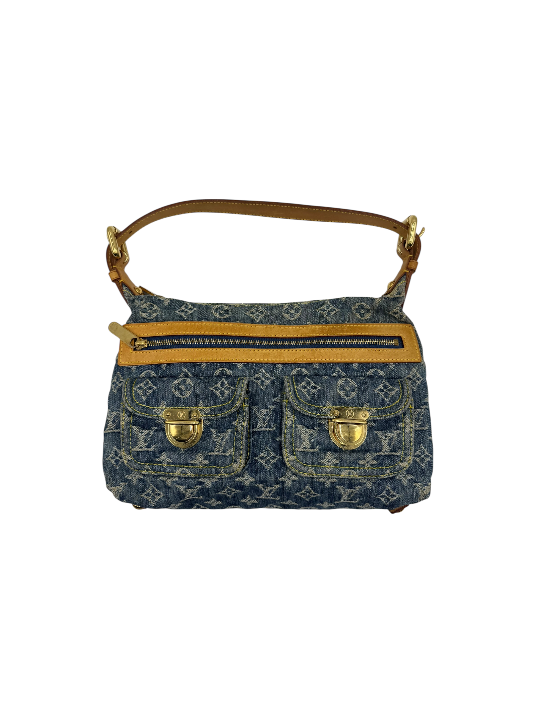 LOUIS VUITTON BAGGY PM MONOGRAM DENIM SHOULDER BAG – 2NDEND