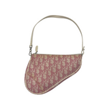 DIOR PINK TROTTER SADDLE BAG