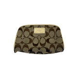 COACH SIGNATURE SMALL COSMETIC POUCH