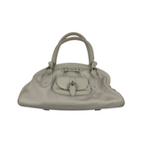 CHRISTIAN DIOR WHITE FRAME HANDBAG
