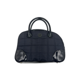 MARY QUANT PUFFER SATCHEL BAG