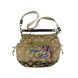COACH POPPY GRAFFITI ART SHOULDER BAG
