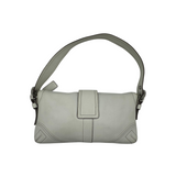 COACH WHITE LEATHER SHOULDER BAG