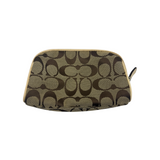 COACH SIGNATURE SMALL COSMETIC POUCH