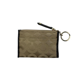 COACH SIGNATURE BLACK KEY POUCH