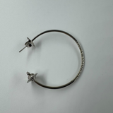 VIVIENNE WESTWOOD ROSEMARY HOOP EARRINGS