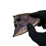 COACH SIGNATURE BLACK KEY POUCH
