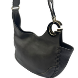 GUCCI CHARLOTTE LEATHER HOBO BAG