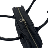 MARY QUANT PUFFER SATCHEL BAG