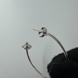VIVIENNE WESTWOOD ROSEMARY HOOP EARRINGS