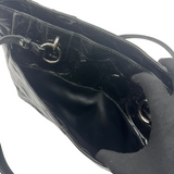 COACH PATENT LEATHER SIGNATURE TOTE BAG