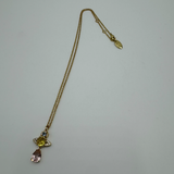 VIVIENNE WESTWOOD GOLD ISMENE DROP PENDANT NECKLACE