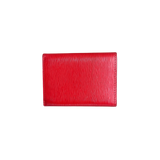 PRADA RED LEATHER COIN WALLET