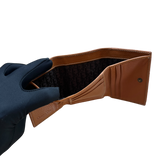 DIOR CALFSKIN SADDLE BROWN WALLET