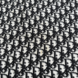 DIOR BLACK TROTTER SILK SCARF