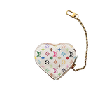 LOUIS VUITTON MURAKAMI HEART ZIP POUCH