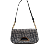 DIOR NAVY TROTTER MALICE PEARL HANDBAG