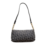 DIOR NAVY TROTTER MALICE PEARL HANDBAG