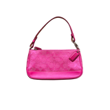 COACH PINK MONOGRAM HANDBAG