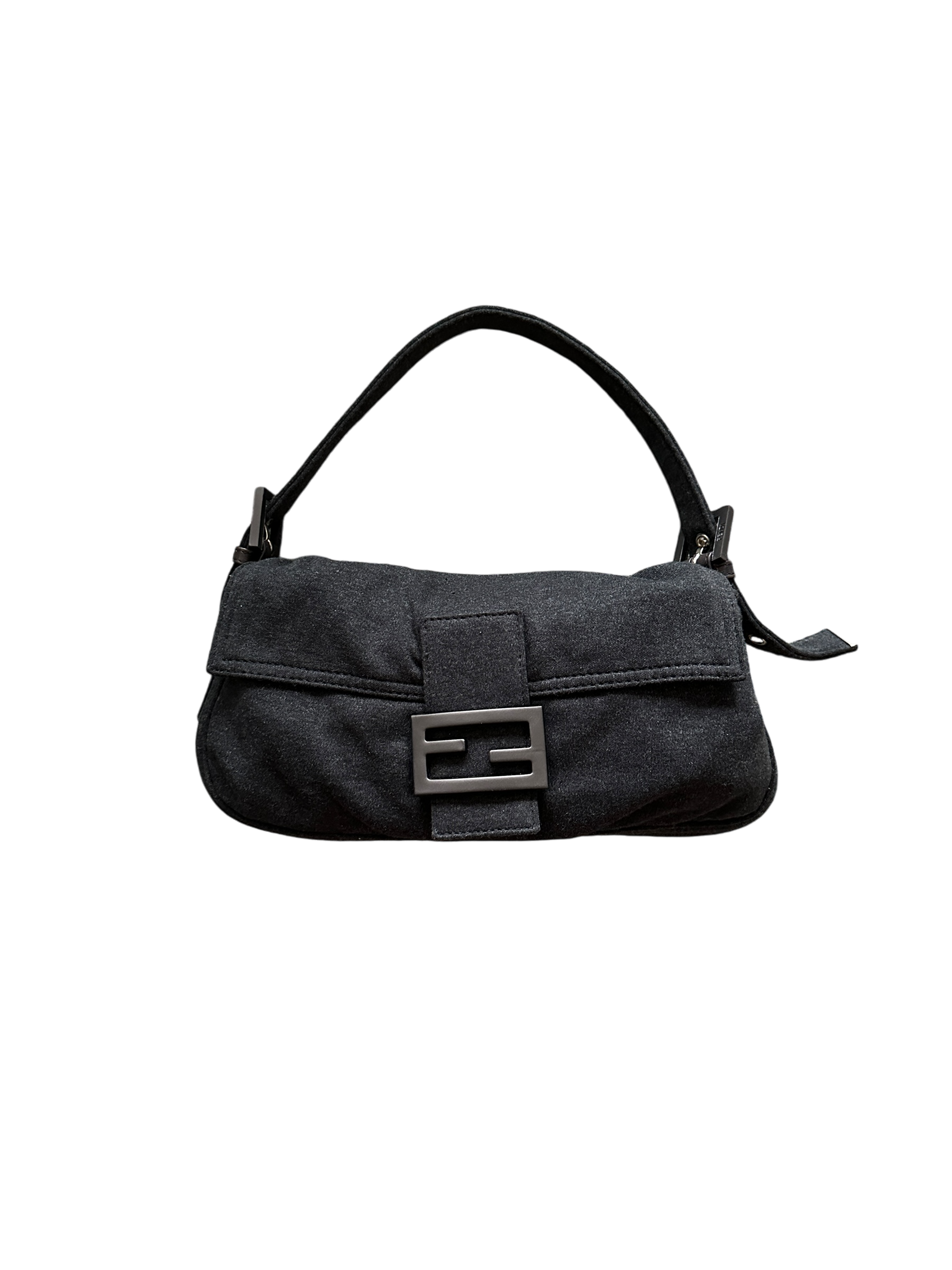 Fendi baguette bag black sales