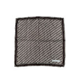DIOR BROWN TROTTER SILK HANDKERCHIEF