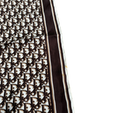 DIOR BROWN TROTTER SILK HANDKERCHIEF