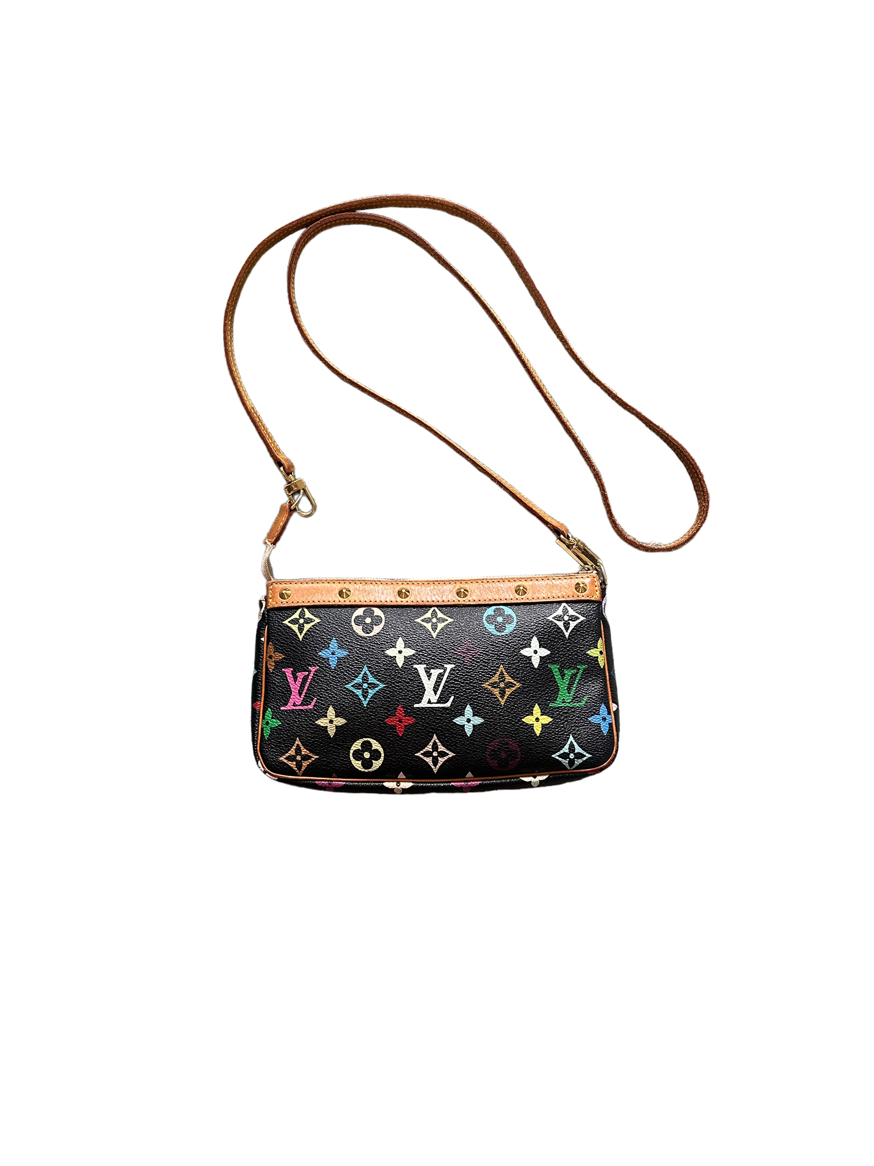 Multicolor Lv Long Strap LOUIS VUITTON MURAKAMI MULTICOLOUR LONG