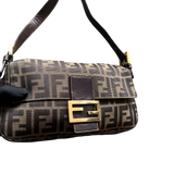 FENDI ZUCCA BAGUETTE BAG GOLD HARDWARE
