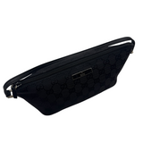 GUCCI GG MONOGRAM BLACK POCHETTE BAG