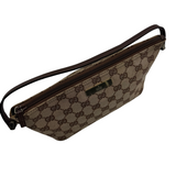 GUCCI GG MONOGRAM CANVAS POCHETTE BAG