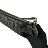 DIOR OBLIQUE TROTTER MINI SADDLE BAG