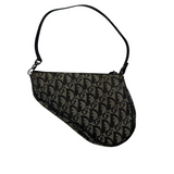 DIOR OBLIQUE TROTTER MINI SADDLE BAG