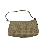 FENDI ZUCCHINO ZUCCA BEIGE SHOULDER BAG