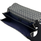 FENDI ZUCCA CANVAS SHOULDER BAG
