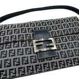 FENDI ZUCCA CANVAS SHOULDER BAG