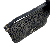 FENDI ZUCCA CANVAS SHOULDER BAG