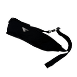 PRADA BLACK NYLON BELT BAG