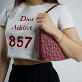 DIOR RED TROTTER SHOULDER BAG