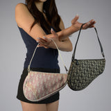DIOR OBLIQUE TROTTER MINI SADDLE BAG