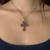 CHROME HEARTS FILIGREE CROSS PENDANT