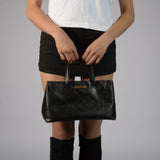 LOUIS VUITTON MONOGRAM EMPREINTE BLACK LEATHER HANDBAG