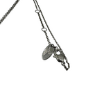VIVIENNE WESTWOOD SILVER REINA YELLOW NECKLACE