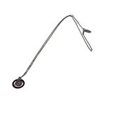 VIVIENNE WESTWOOD PURPLE PETITE ORB NECKLACE