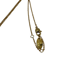 VIVIENNE WESTWOOD GOLD DIAMANTE HEART NECKLACE