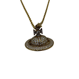 VIVIENNE WESTWOOD GOLD DARIUS LARGE BELL NECKLACE