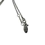 VIVIENNE WESTWOOD SILVER MAYFAIR BAS RELIEF NECKLACE
