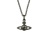 VIVIENNE WESTWOOD TINY BAS RELIEF SILVER NECKLACE